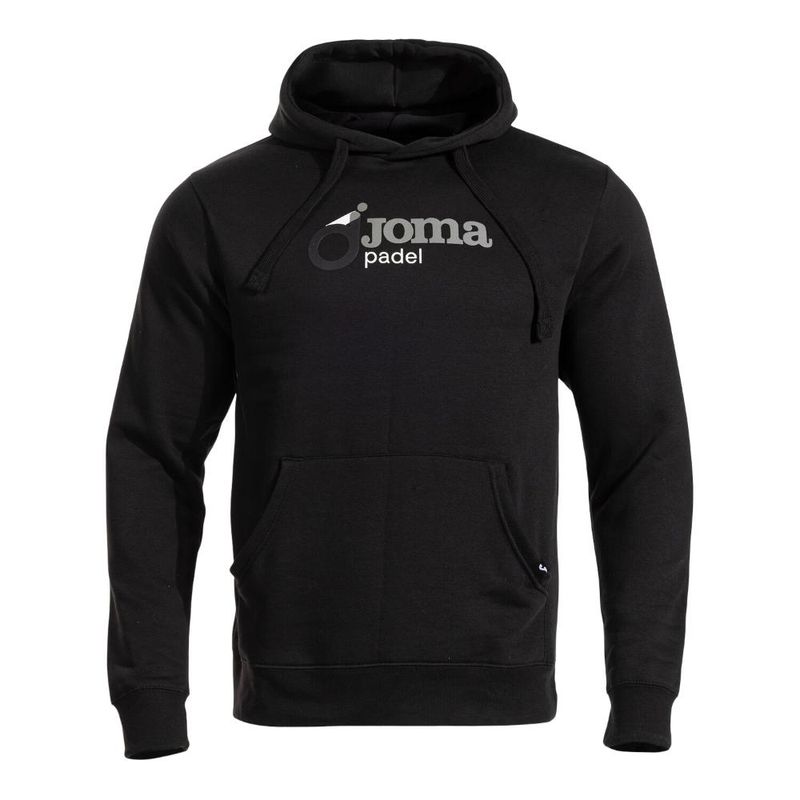 JOMA - Polerón Hoodie Hombre Torneo Royal Negro Joma