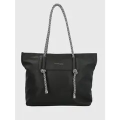 HUSH PUPPIES - Cartera Ecocuero Mujer Cordy Tote Negro