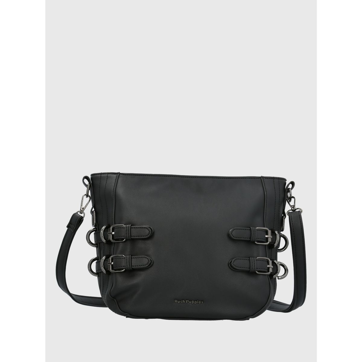 HUSH PUPPIES - Cartera Ecocuero Mujer Kleine Bag Negro HUSH PUPPIES