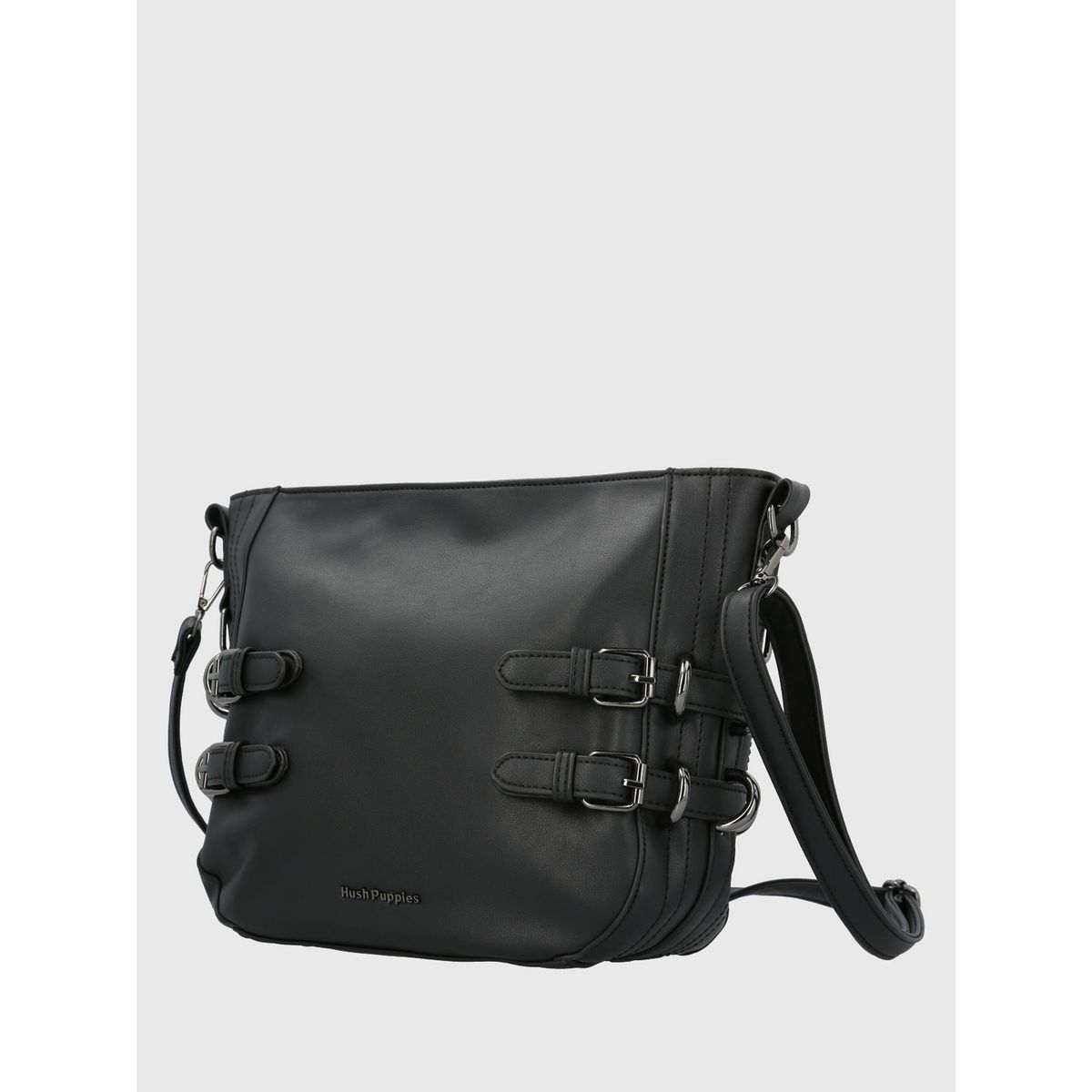 HUSH PUPPIES - Cartera Ecocuero Mujer Kleine Bag Negro HUSH PUPPIES
