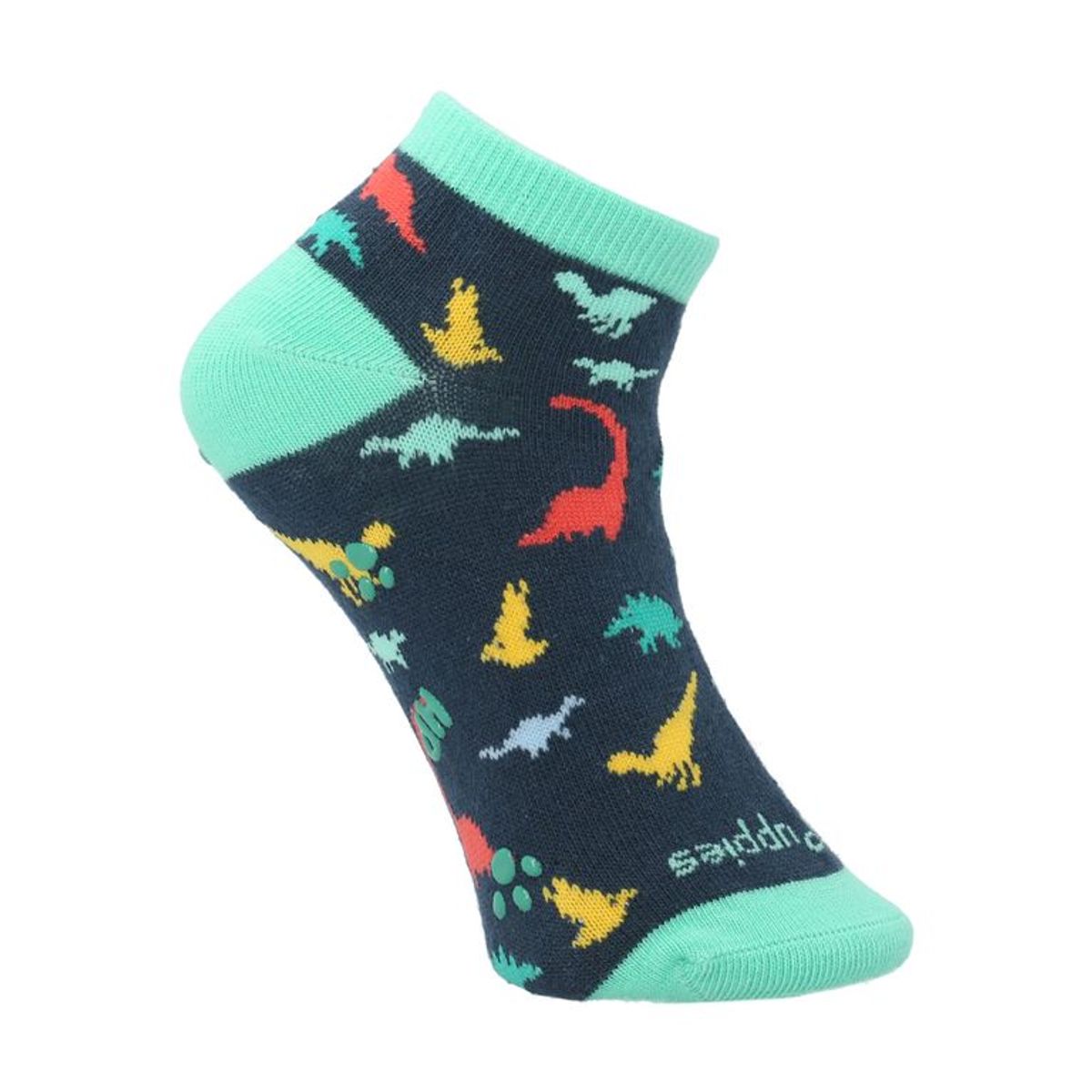 HUSH PUPPIES - Calcetín Algodón Niño Ped Dinos Azul HUSH PUPPIES