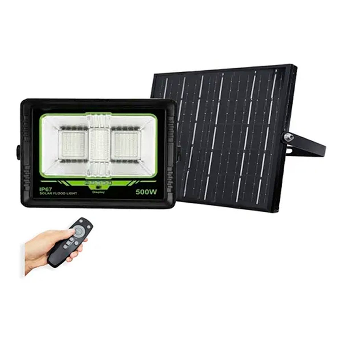 OFERTABKN - Foco Solar Reflector 500w Ip67 + Panel Solar +control Remoto