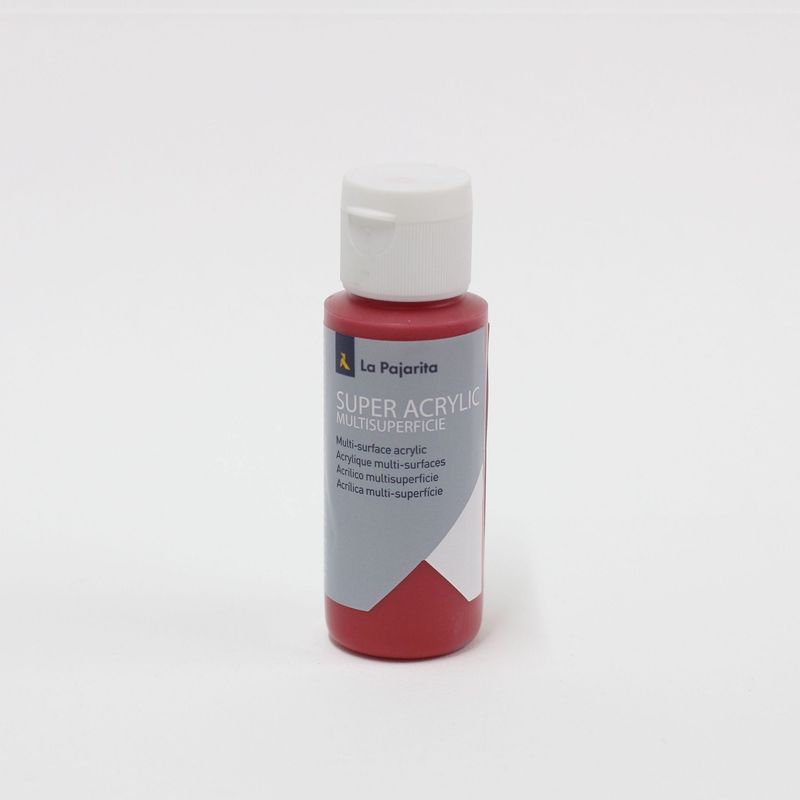 LA PAJARITA - Super Acrylic Carmin 60 ml