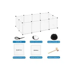OFERTABKN - Jaula Corralito Para Mascotas Perro Gato Animales Pequeños
