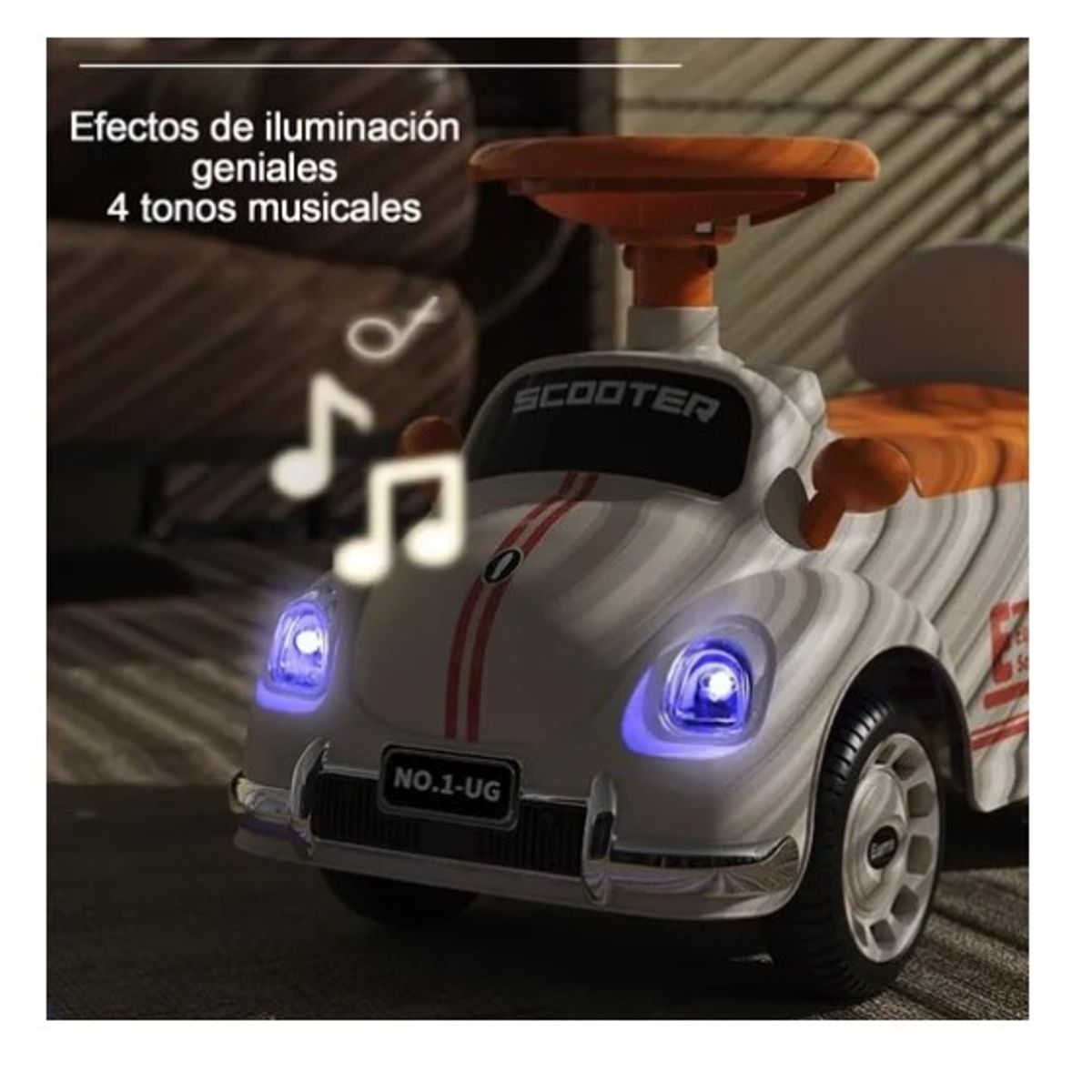 OFERTABKN - Correpasillos Auto Andador Infantil Con Sonido