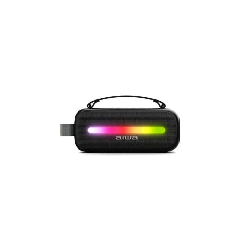 AIWA - Parlante Bluetooth Aiwa Portátil Con Karaoke Aws-s40bt Negro