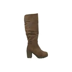 HERIEL - Bota Café Taco Mujer