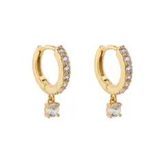 BOAZ JOYAS - ARGOLLAS CIRA BAÑADAS EN ORO