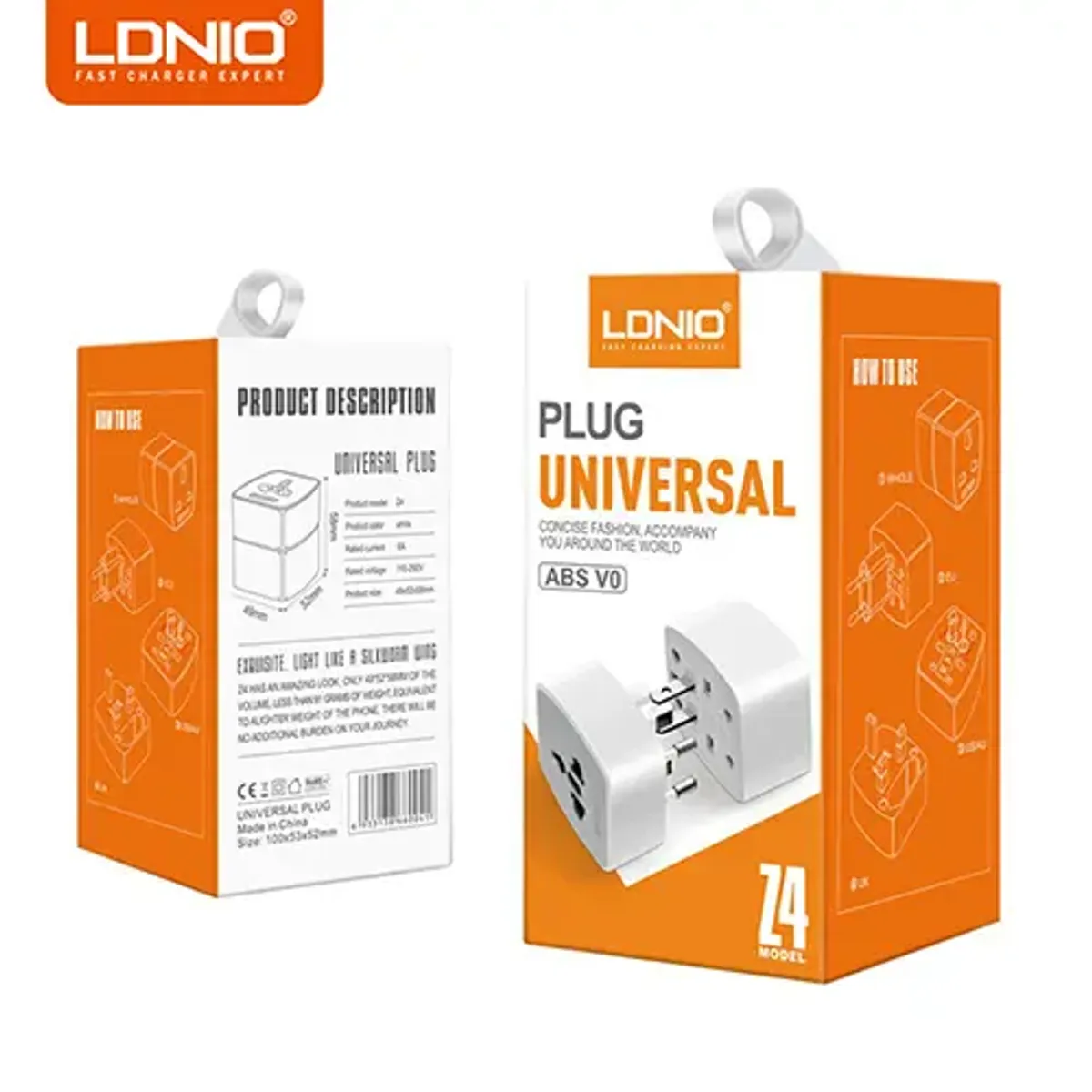 LDNIO - Adaptador de Corriente Universal