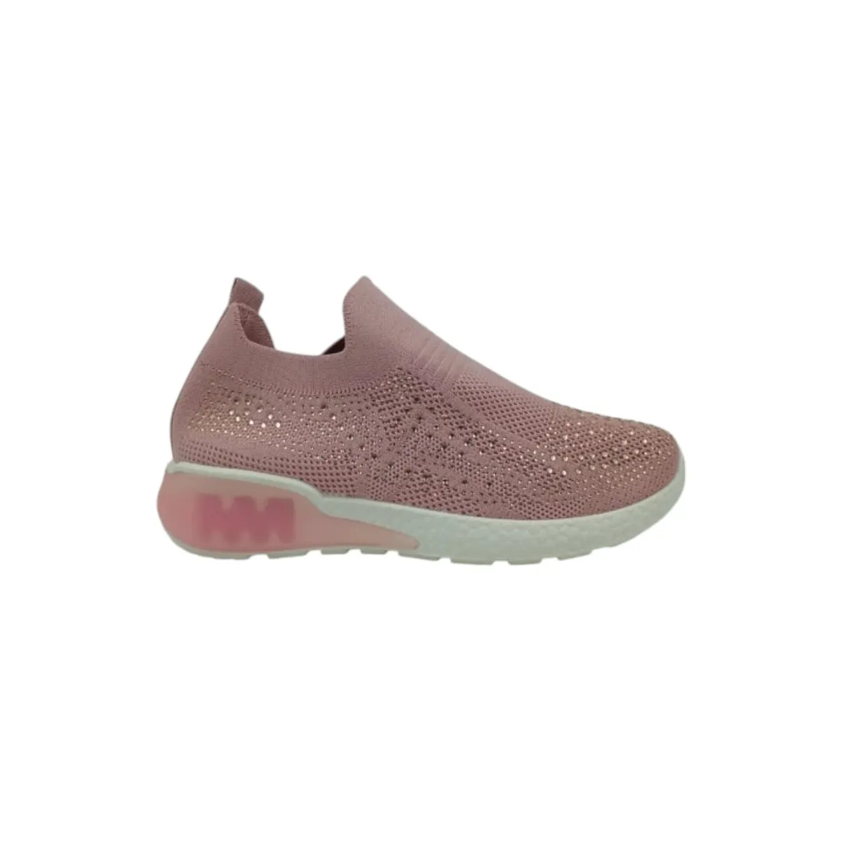 HERIEL - Zapatilla Rosa Textil Mujer