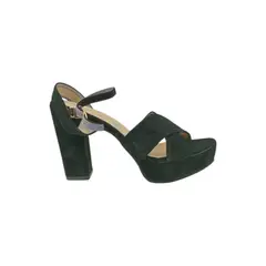 HERIEL - Sandalia Negra Taco Mujer