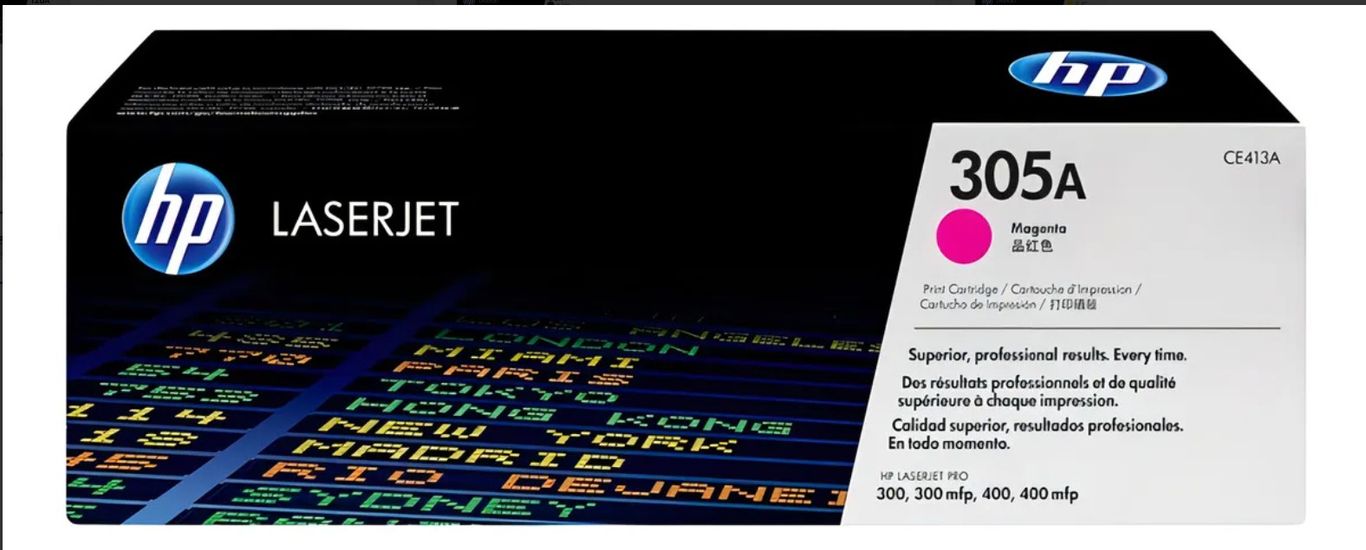 Tóner HP 305A Magenta Laserjet Original