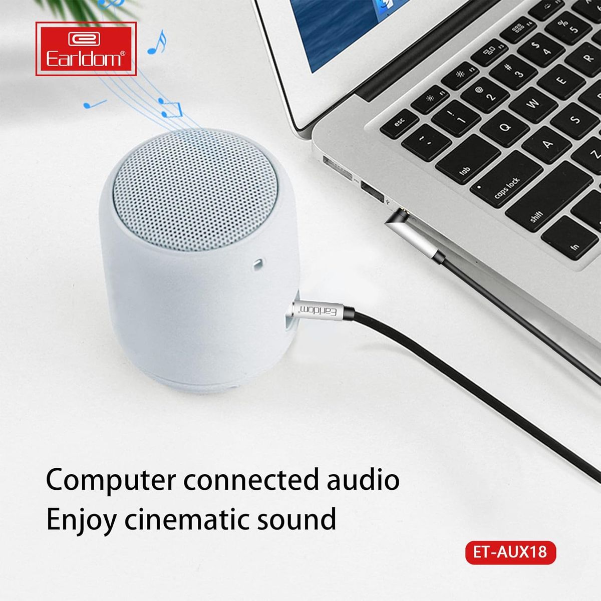 GENERICO - Cable Auxiliar 2 metros  AUX18