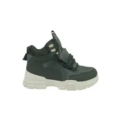 HERIEL - Zapatilla Negra Caña Mujer