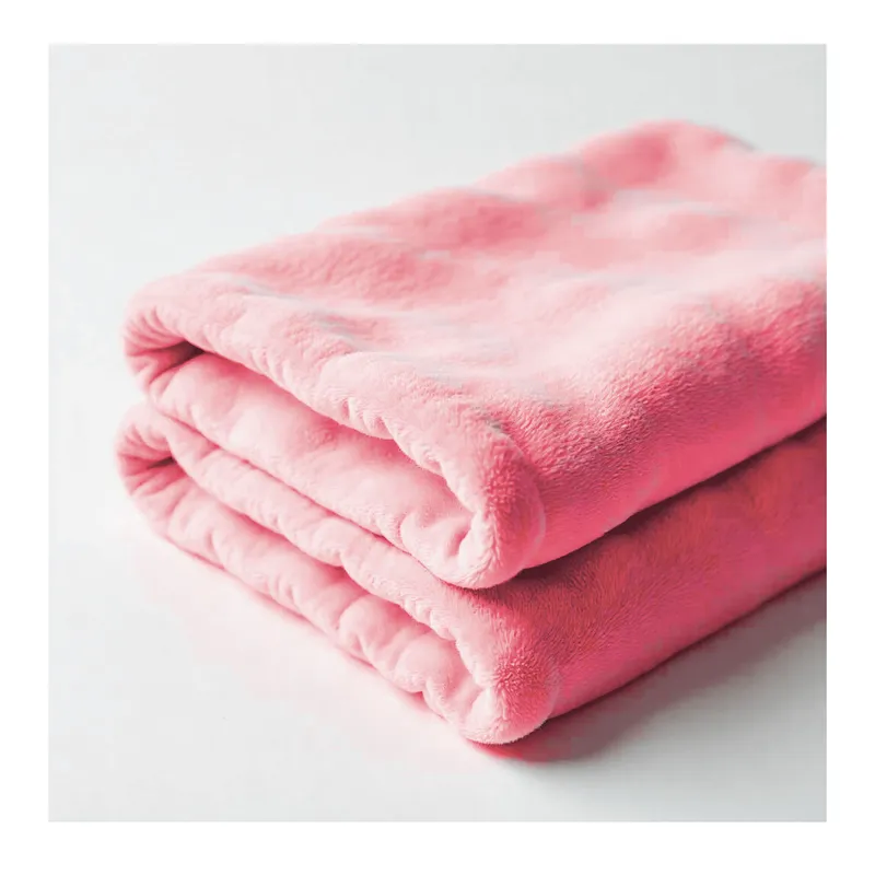 GENERICO - Manta Suave para Bebé Color Rosado 97x80 cm  Confort Total