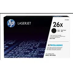 HP - Tóner 26X Negro Alto rendimiento Laserjet Original