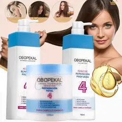 OBOPEKAL - Crema Mascarilla Shampoo Reparadora Capilar