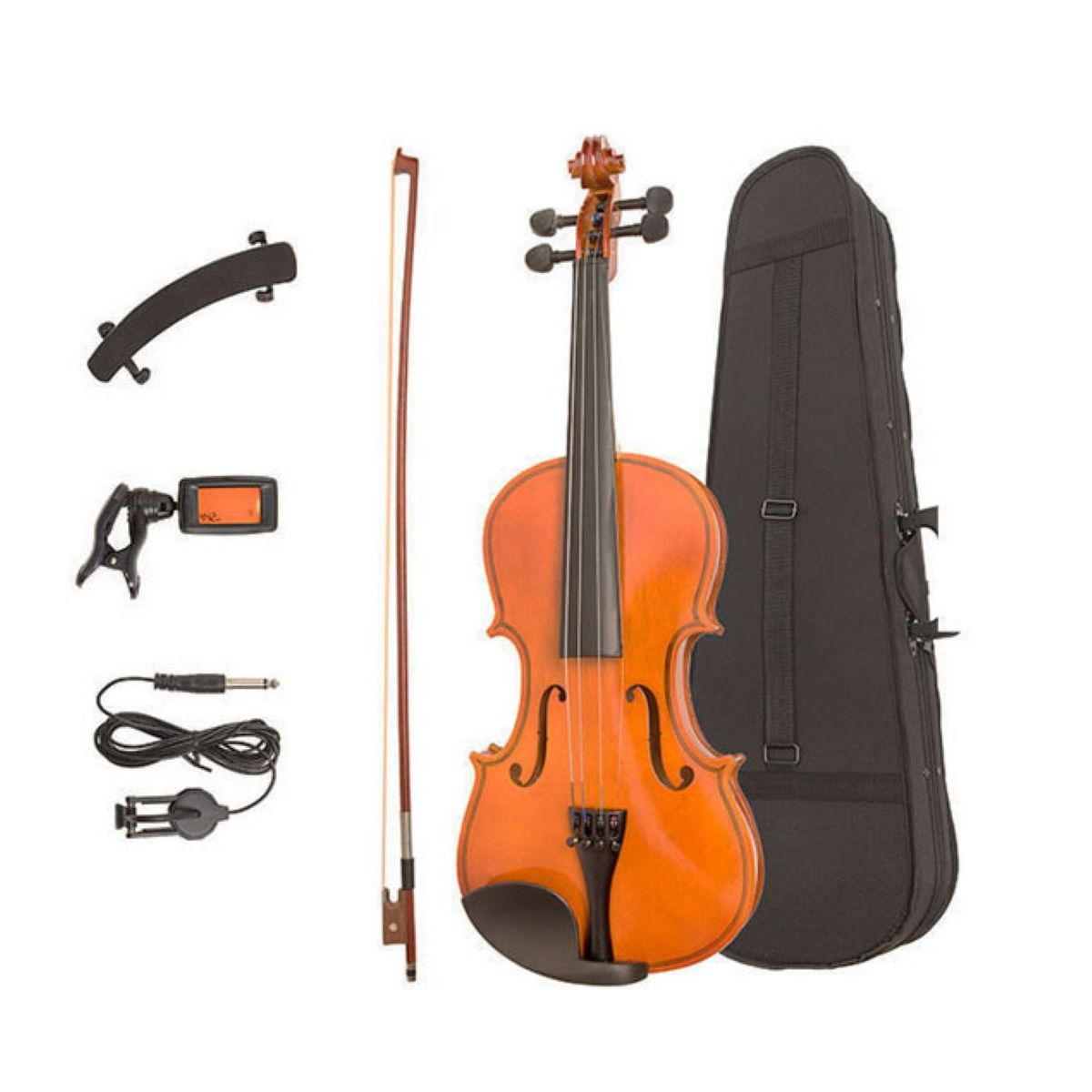 EPIC - Violin Epic 44 Natural con Afinador Estuche Arco Soporte