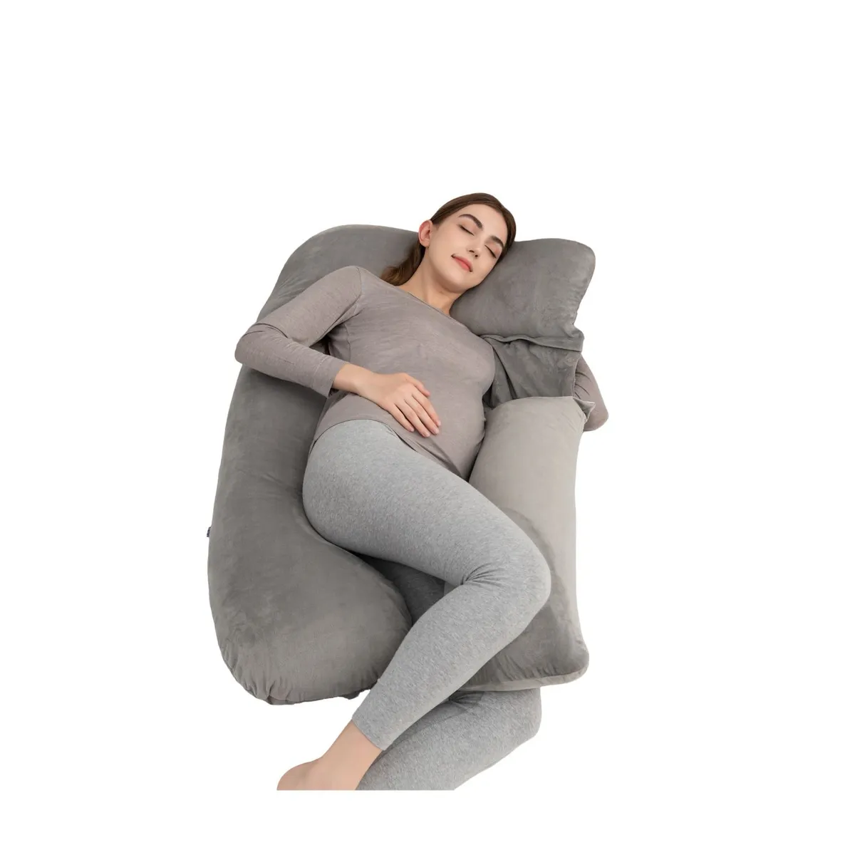 BABYLUNA - Almohada Maternal Con Funda Extra Suave Lavable Desmontable