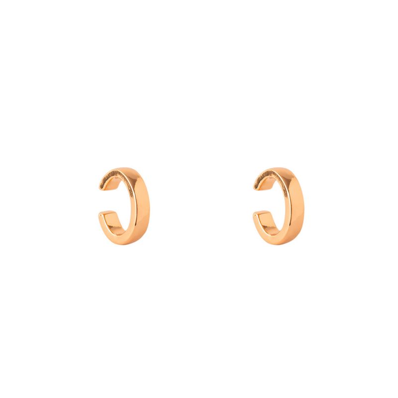 BOAZ JOYAS - EARCUFFS JULI BAÑADOS EN ORO ROSADO