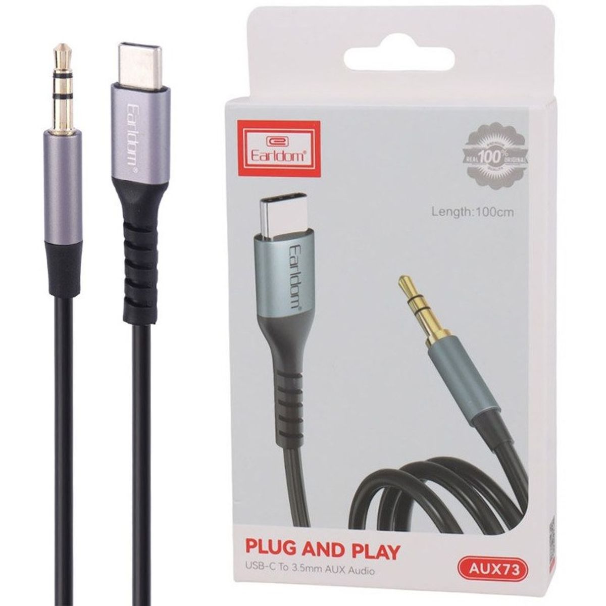 GENERICO - Cable Auxiliar 1m AUX73