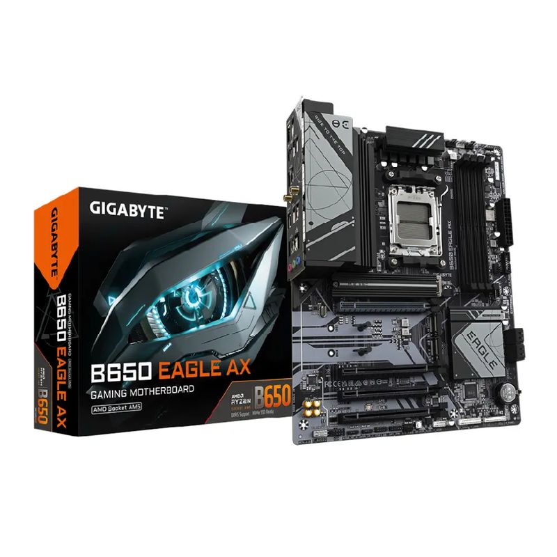 GIGABYTE - Placa Madre Gigabyte B650 EAGLE AX AM5 DDR5 ATX Dual channel