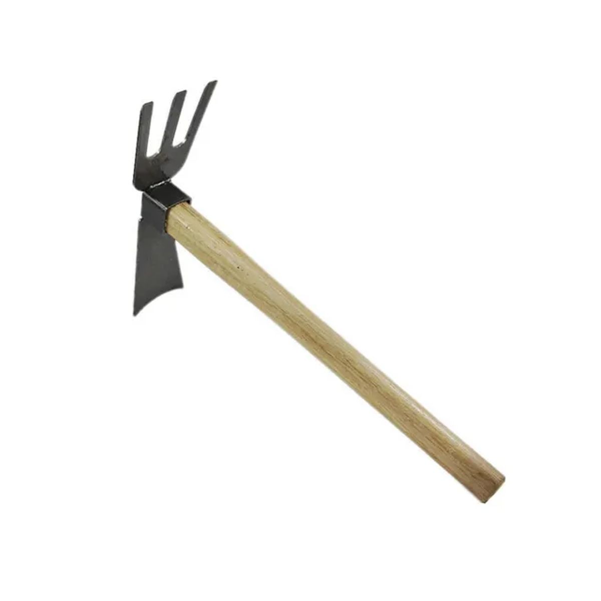 GENERICO - Rastrillo Y Azadón Jardín Herramienta De Jardinería 2 En 1