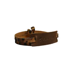 TRATUR - Strap de Lentes de Cuero Animal Print