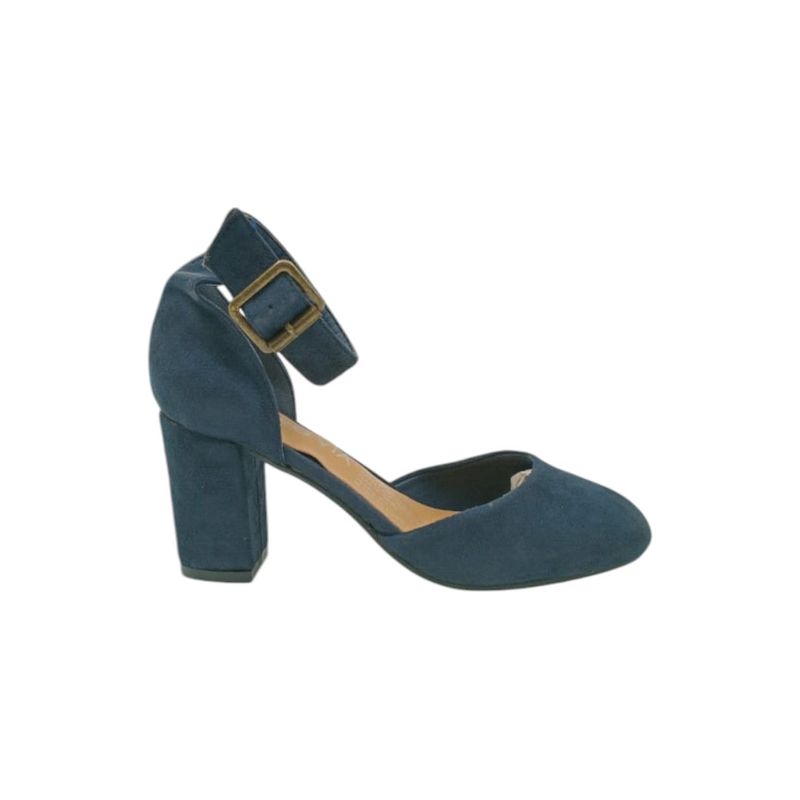 HERIEL - Zapato Azul Taco Mujer