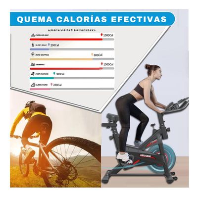 Imagen 2 del producto Bicicleta De Spinning Deluxe Red Extra Confort - Negro