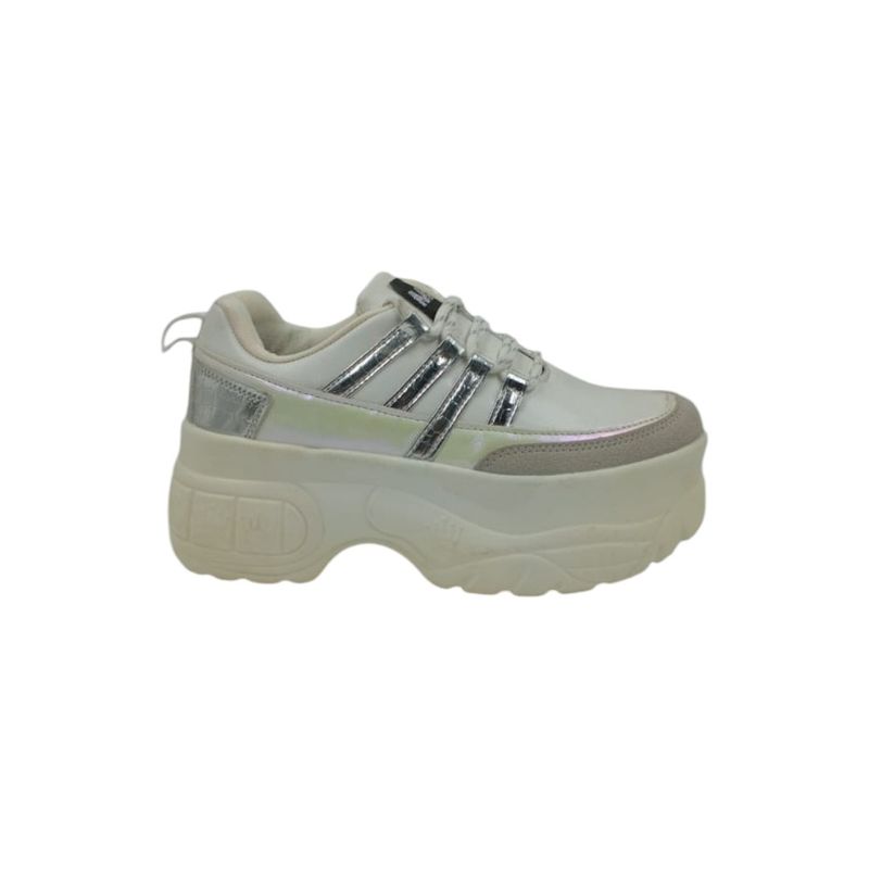 HERIEL - Zapatilla Blanca Plataforma