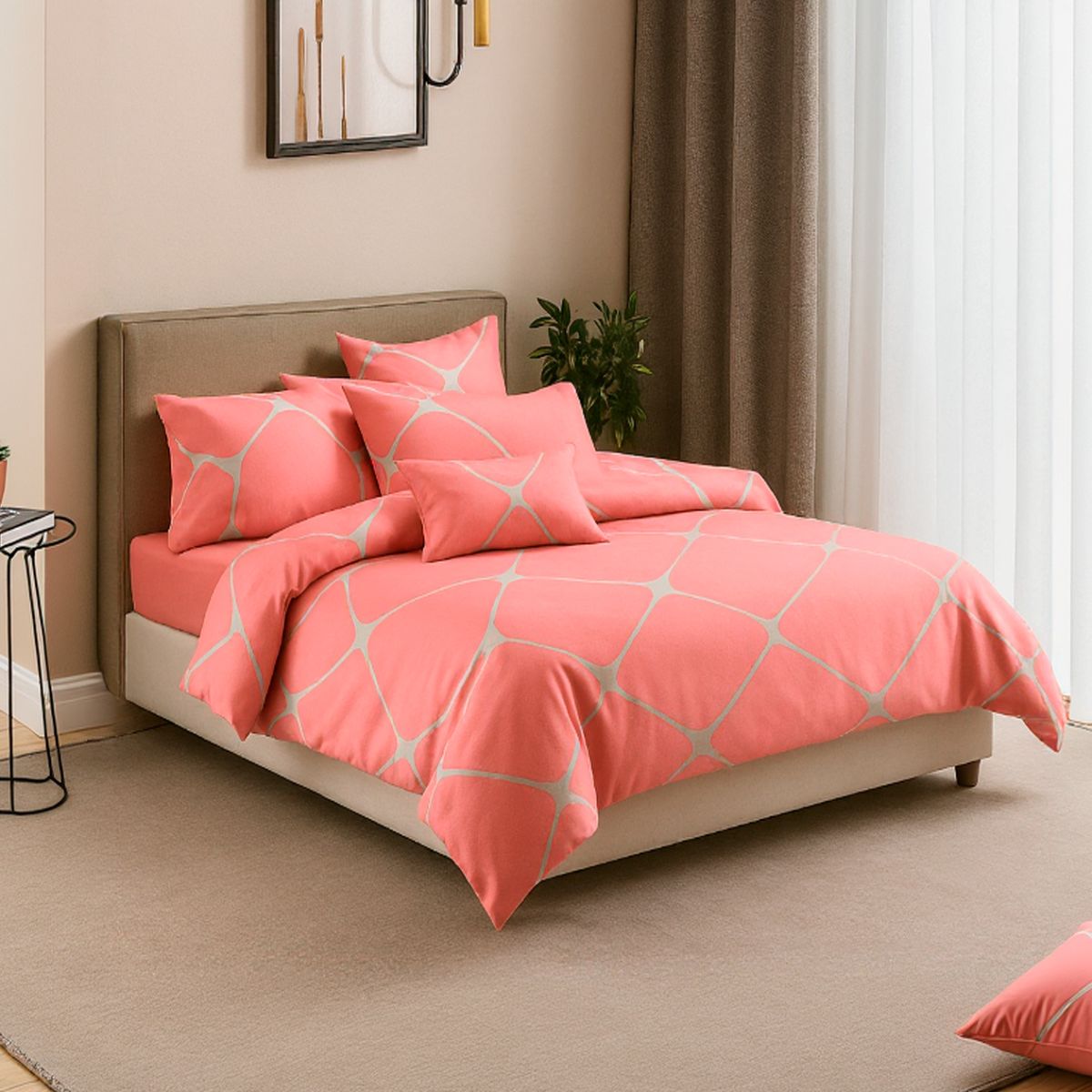 ARMONIA - Sábanas Algodón King - 800 Hilos Lujo Hotelero Suave