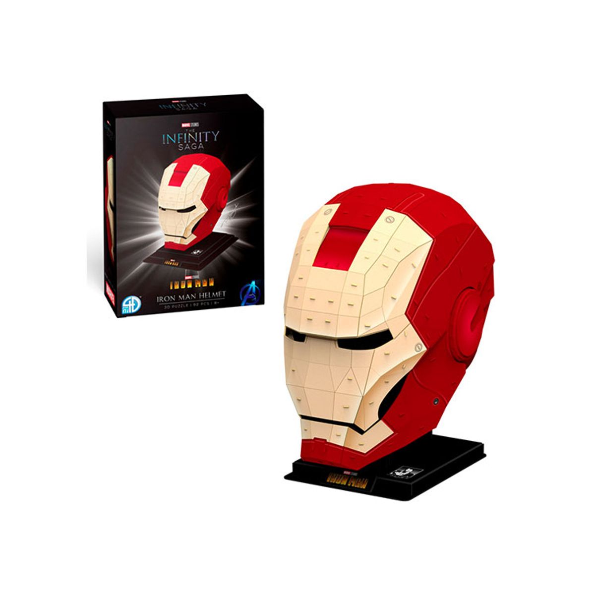 IRON MAN - PUZZLE 4D CASCO IRONMAN DE MARVEL