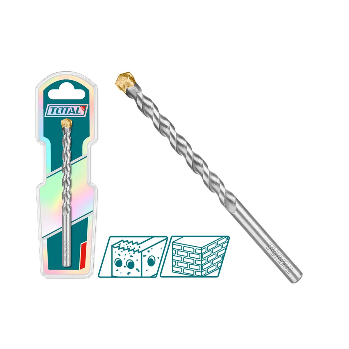 TOTAL TOOLS - Broca Hexagonal 6x150mm Total