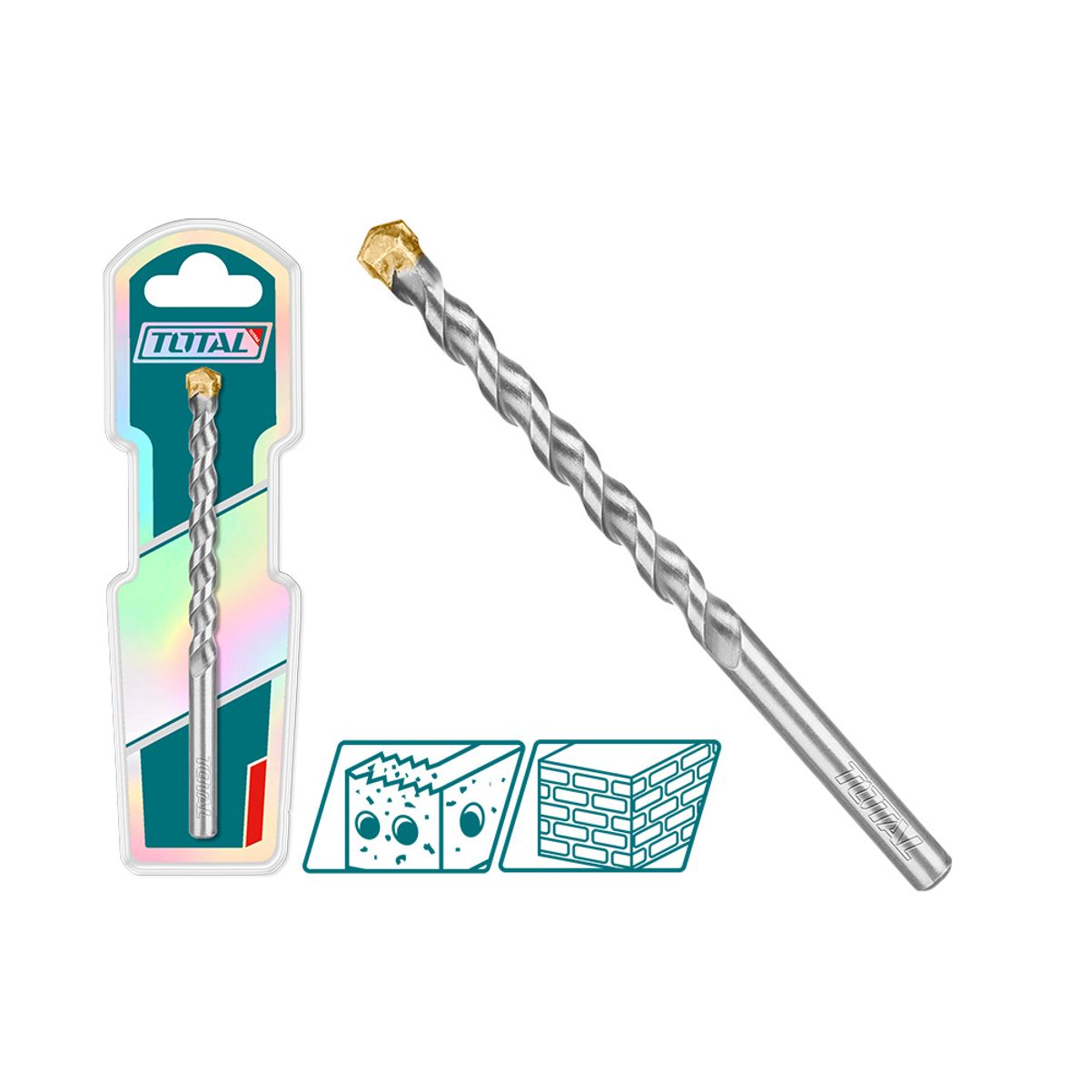 TOTAL TOOLS - Broca para concreto 10x150mm Total