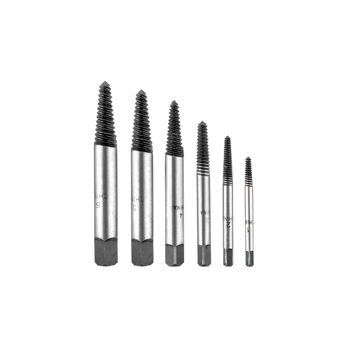 TOTAL TOOLS - Set 6 Piezas de Extractores de tornillos Total