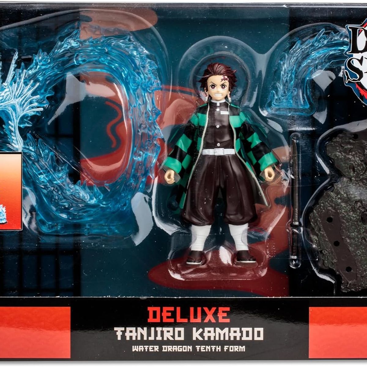 MCFARLANE TOYS - FIGURA DE LUJO TANJIRO CON DRAGON DE AGUA DEMON SLAYER