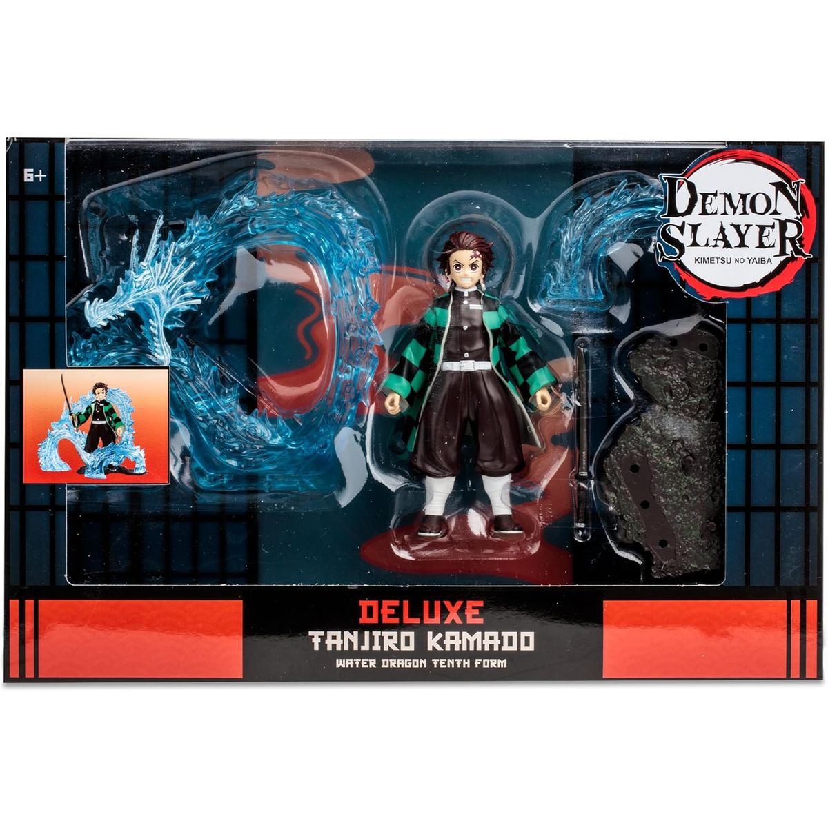 MCFARLANE TOYS - FIGURA DE LUJO TANJIRO CON DRAGON DE AGUA DEMON SLAYER