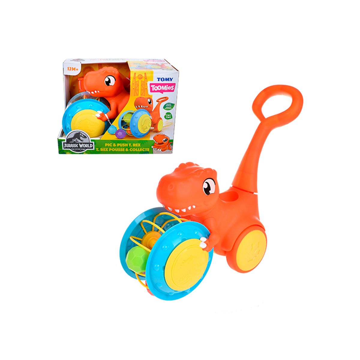 JURASSIC WORLD - COLIBRI DINOSAURIOT-REX RECOGE PELOTAS JURASSIC WORLD