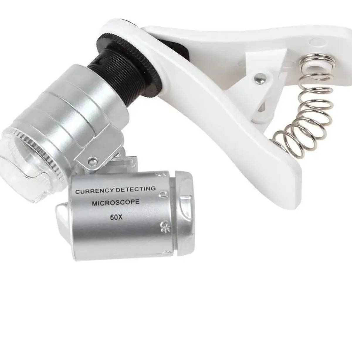 GENERICO - Lupa Microscopio 60x Clip Telefono Celular