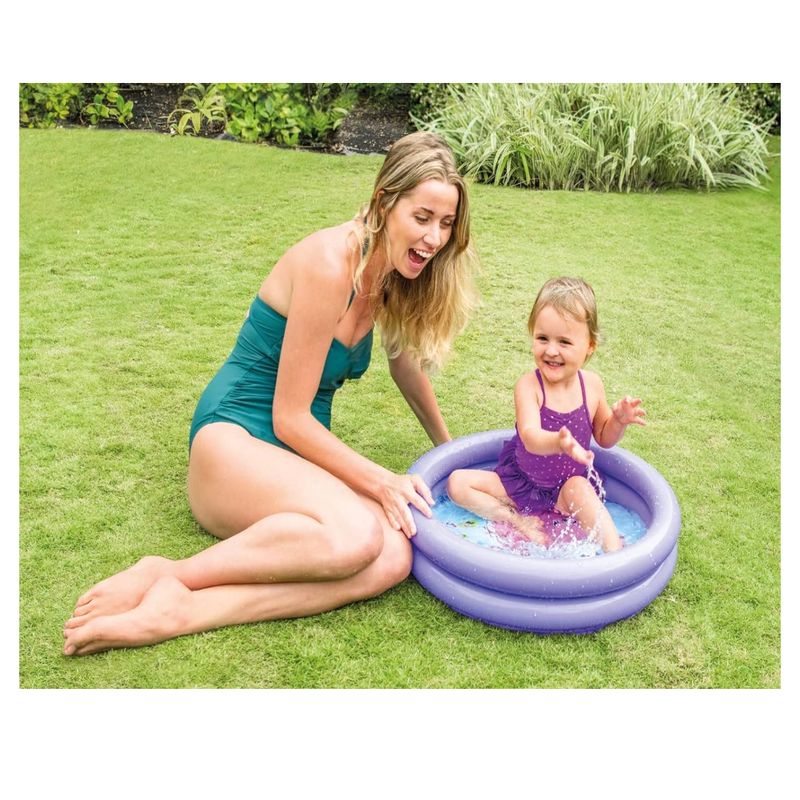 INTEX - Piscina Inflable para Bebés INTEX Circular Llila