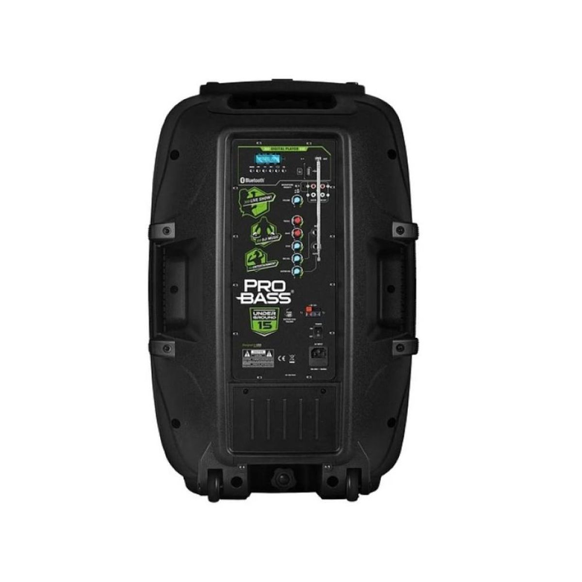 PROBASS - Parlante Activo 15 Pulgadas Bluetooth  ProBass UNDERGROUND 15