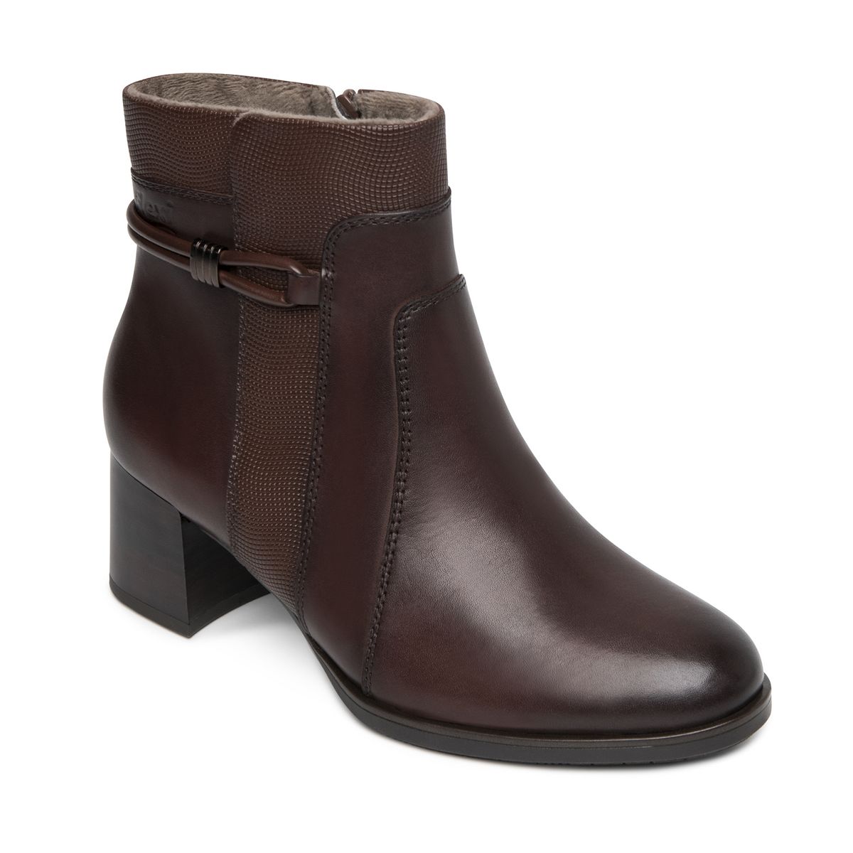 FLEXI - Botin Mujer Amadea 132301 Chestnut Flexi