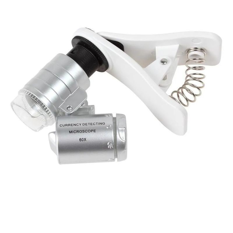 GENERICO - Microscopio Lupa 60x Para Smartphone Joyero