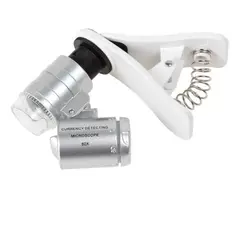 GENERICO - Microscopio Lupa 60x Para Smartphone Joyero