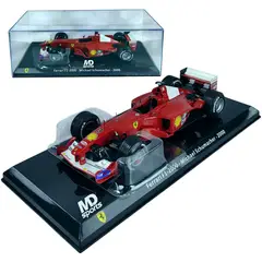 FORMULA 1 - Auto F1 Ferrari F2000 3 Michael Schumacher Escala 1.24