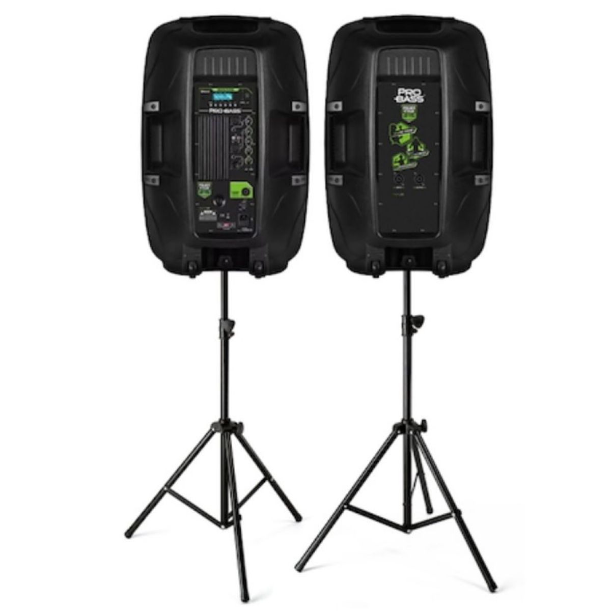 PROBASS - Combo De Parlantes Activo + Pasivo ProBass POWERSTAGE 215