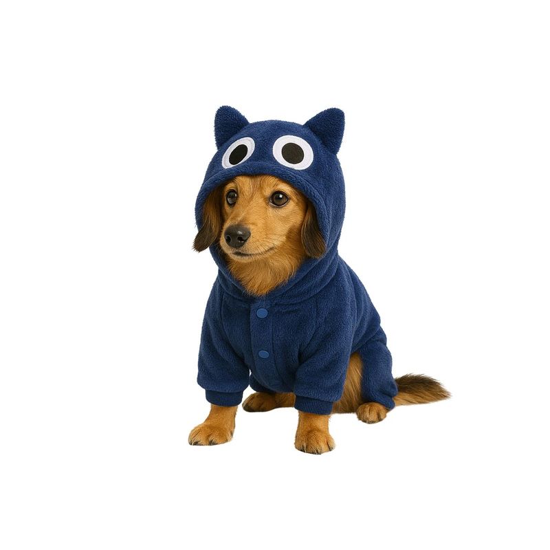 GENERICO - Ropa para mascota animal polar Talla L 28x17 CM - Azul