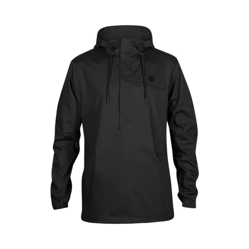 FOX - Chaqueta Cortavientos Lifestyle Anorak Survivalist Negro Fox