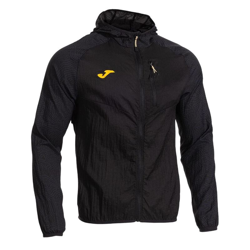 JOMA - Cortaviento Deportivo Hombre R-Trail Nature Negro Joma